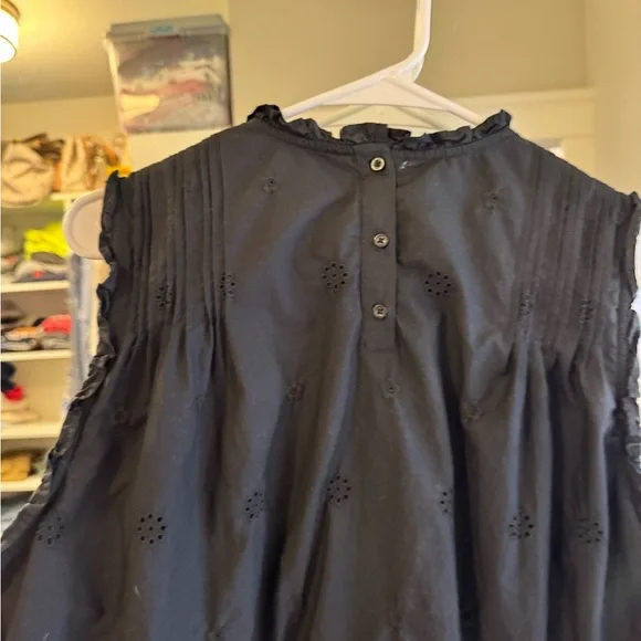 GAP Women's Black Midi Dress - Picture 6 of 7